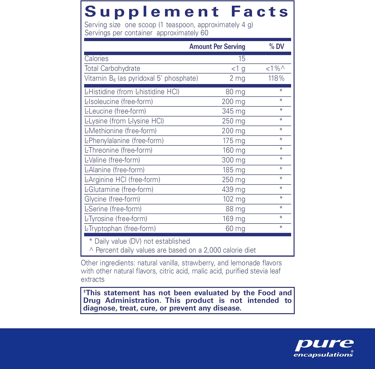 Pure Encapsulations Amino Replete