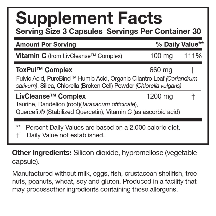 Researched Nutritionals - ToxinPul